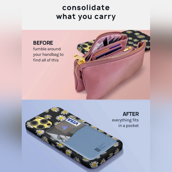 Phone Card Holder in Blue BNIB - Picture 3 of 5